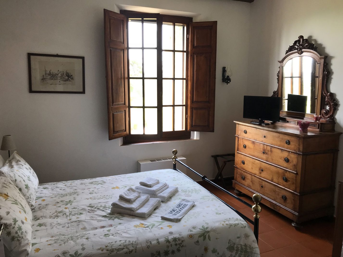 Camera Piccolomini - Macciangrosso - Agriturismo in Toscana